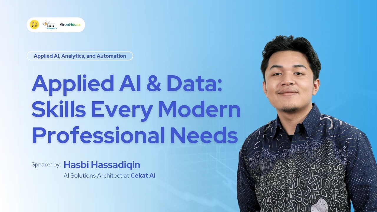 Applied AI & Data: Skills Every Modern Professional Needs - 20 October