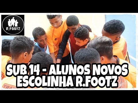 JOGO SUB 14 - ALUNOS NOVOS - ESCOLINHA R.FOOTZ