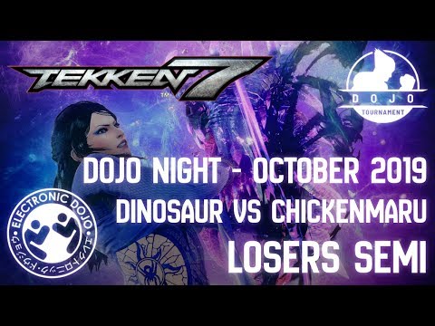 Electronic Dojo: Tekken 7 #TWT2019 Dojo Tournament - Losers Semi - Dinosaur v RIZE| Chickenmaru