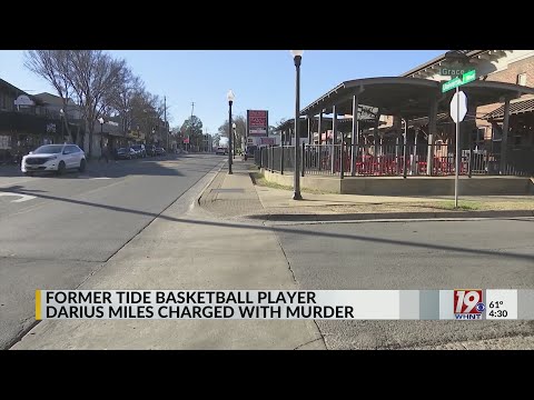 Fmr. Tide Basketball Player Darius Miles Charged with Murder - 4:30 p.m.