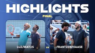 Luz/Matos vs Frantzen/Haase | 2026 Cincinnati Open | Men's Doubles Final