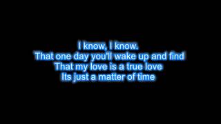 Randy Travis- It&#39;s just a matter of time LYRICS