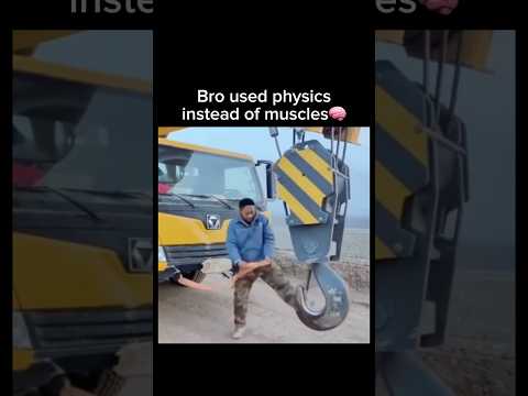 Smart crane hook hack at work #shorts