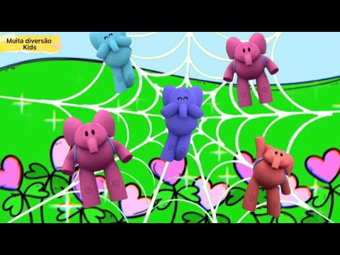 UM ELEFANTE SE BALANÇAVA COM ELLY |APRENDENDO A CONTAR | KIDS SONG