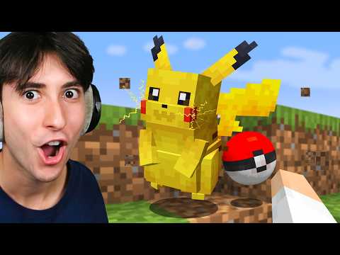 Minecraft, But Every Drop is Pokémon