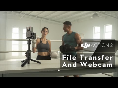 DJI Action 2 priekinio jutiklinio ekrano modulis video