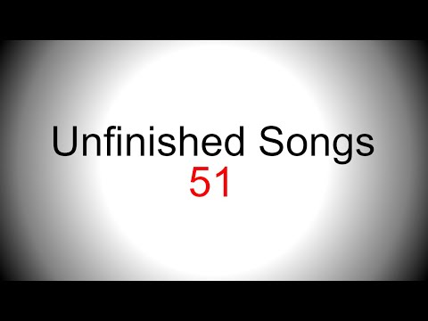 Folky sounding acoustic guitar singing backing track - Unfinished song No.51