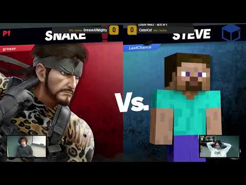Throwdown Thursday 177 - Losers Finals - GreaseAllMighty (Snake) vs CamoCat (Steve)