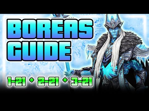 BOREAS - Ultimate Guide - ALL GEAR RAIDS 21 - Full Walkthrough & Build Breakdown ⁂ Watcher of Realms