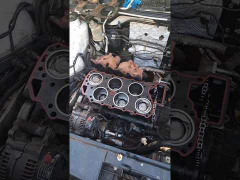 12v VR6 cylinder head install prep