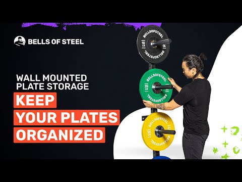 Wall-Mounted Plate Storage Rack Overview