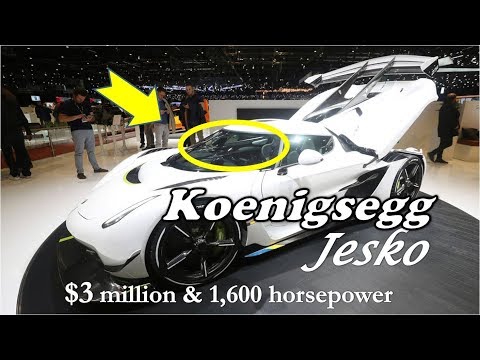 WOW.! Koenigsegg Jesko Revealed - Koenigsegg Jesko shocks at Geneva: $3 million, 1,600 horsepower