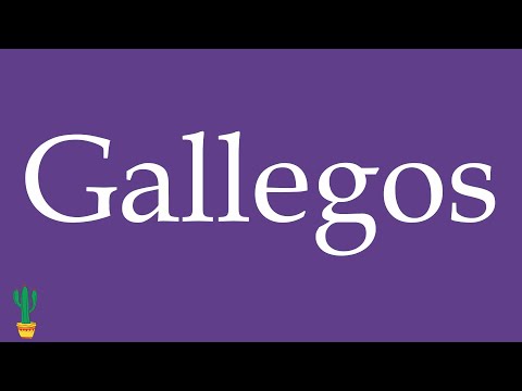 How to Pronounce ''Gallegos'' (Galicians) Correctly in Spanish 🇲🇽