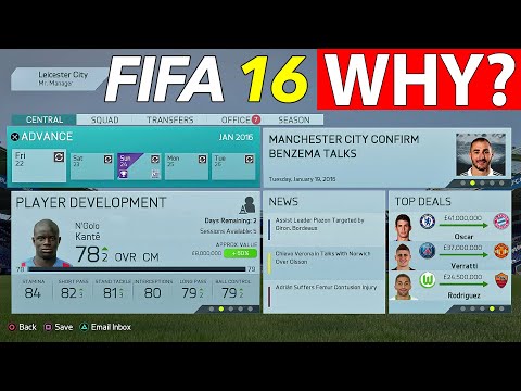 Why Am I Playing FIFA 16 Career Mode Again In 2026? 🤔