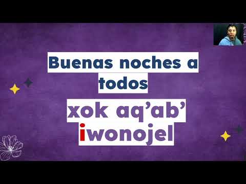 mini curso en k'iche' -  frases para despedirte como un nativo