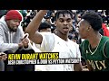 Kevin Durant Watches Josh Christopher Dior BATTLE 5 Star Peyton Watson EPIC OT THRILLER