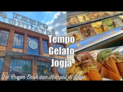 TEMPO GELATO, Ice Cream Paling Enak di Jogja | Tempat Instagramable di Jogja