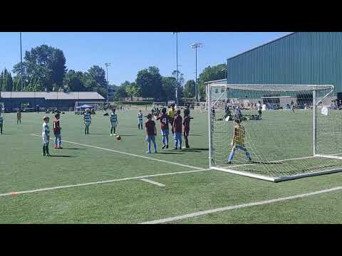 B13 Green training ground free kick