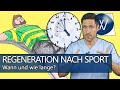 Regeneration Nach Sport Wann Und Wie Lange Aktive Erholung Für Mehr Leistung Bessere Fitness