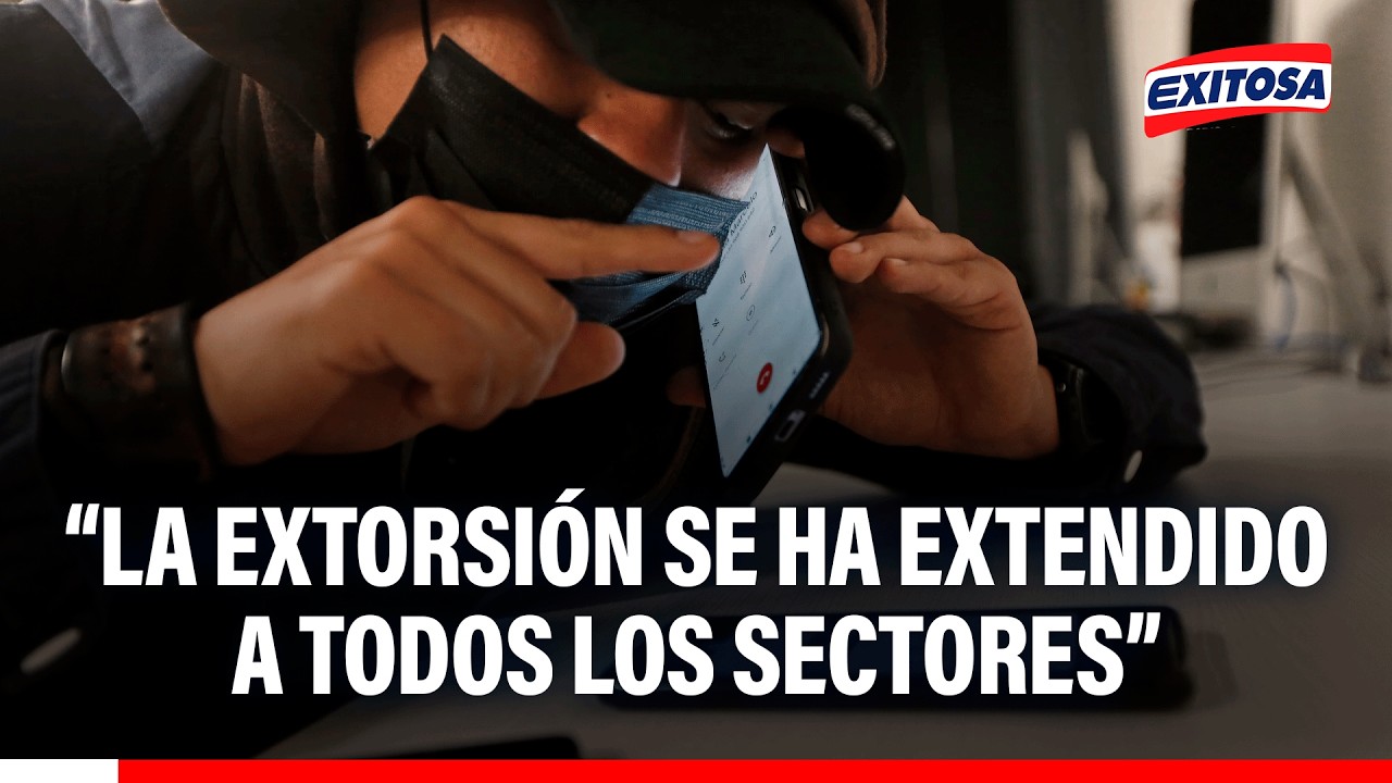 🔴🔵 Nicolás Lúcar alerta que la extorsión se extiende a distintos sectores de la población