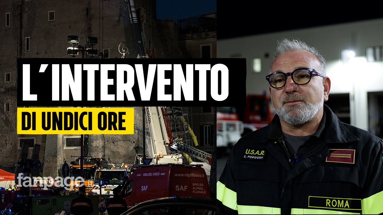 Torre dei Conti, il vigile del fuoco che ha provato a salvare Octay: "Pensava alla sua famiglia"