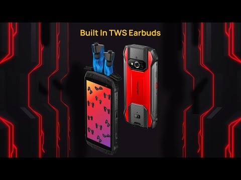 Ulefone Armor 15: World Leading Rugged Phone Built In TWS Earbuds
