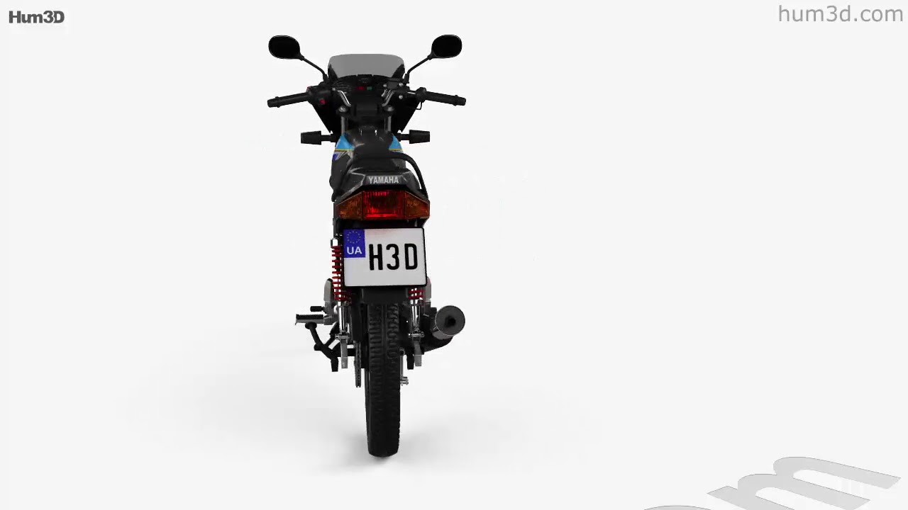 Yamaha RXZ-135 1997 3D model by 3DModels.org