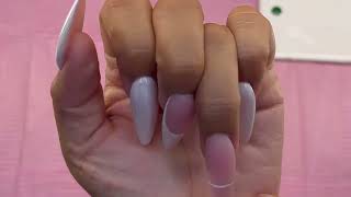 ALMOND GARDEN NAILS🐞🐌🐛🌸| 3D LEAF NAILS|POLYGEL NAIL ART TUTORIAL🐛