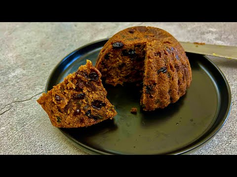 The Best Instant Christmas Pudding Recipe | Instant Plum Pudding Recipe Easy