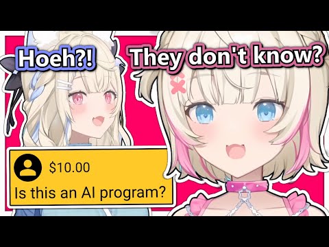 Some Confused People Think Fuwamoco And Pero Is AI... Some Confused People Think Fuwamoco And Pero Is AI...