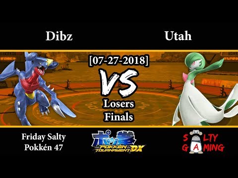 [2018-07-27] Pokkén - Dibz (Garchomp, Darkrai) vs Utah (Gardevoir) LF