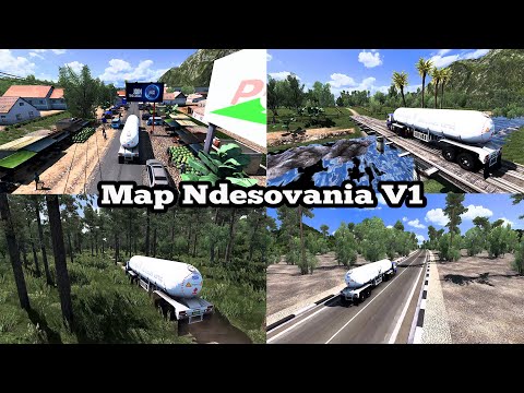 Map Ndesovania V1 Update Version | ETS2 1.36 - 1.40