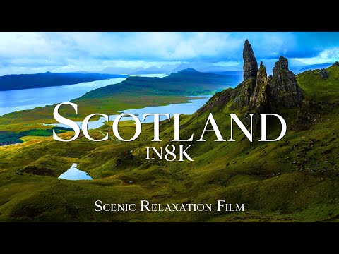 Scotland in 8K ULTRA HD (60FPS) - Scenic Relaxation Film with Calming Music