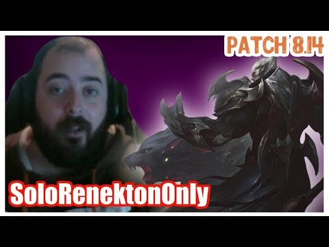 SoloRenektonOnly | GOD KING DARIUS vs RENEKTON | DARIUS Top | DARIUS Gameplay | Patch 8.14