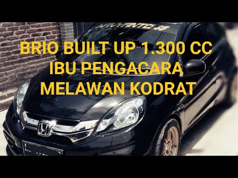 Bejek Honda Brio CBU Ibu Pengacara : Ketemu Fortuner dan Inova🔥🔥