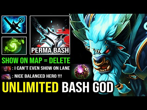 If You Show on Map You'll Get Perma Bash | LEVEl 30 Spirit Breaker +1700 Speed Unlimited Bash Dota 2