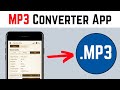 MP3 converter app for iOS (iPhone/iPad)