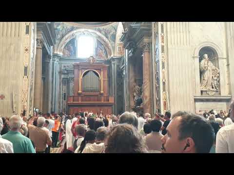 Missa de Celebração de 40 anos da Fazenda da Esperança no Vaticano - 29/Set/2023