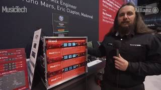 Video thumbnail for The new Focusrite Rednet X2P | NAMM 2018 by MusicTech