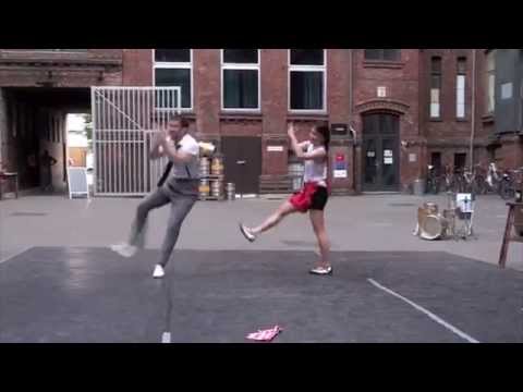 Daniel & Claire Swing up the Backyard Electro Swing Show