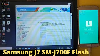 how To Flash Samsung J7 SM-J700F Flash With Odin Tool _ new 2021 in hindi