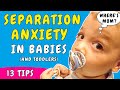 How to deal with Separation Anxiety in Babies & Toddler | Signs of Separation Anxiety and what to do