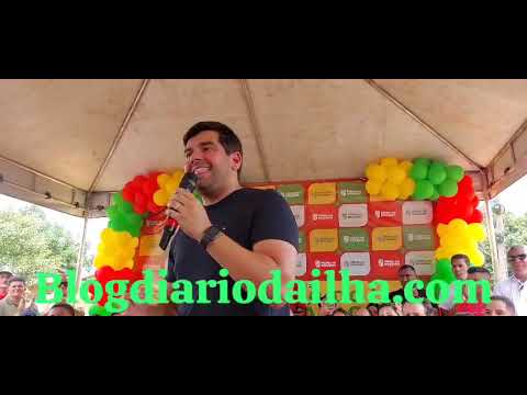 PEDRO DO ROSÁRIO (MA): Prefeito Toca Serra inaugura com o Ministro André Fufuca. POR LIMA K LIMA