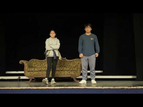 BVHS Drama: scene from Almost Maine with DJ and Victoria