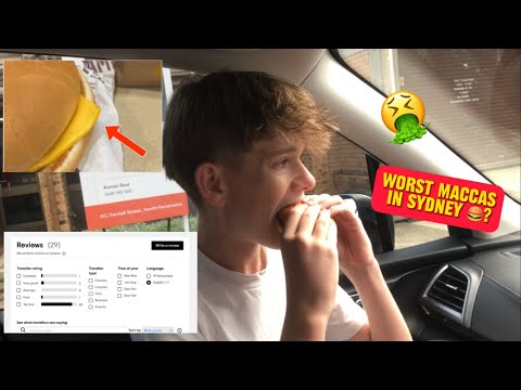 RATING ONE OF THE WORST REVIEWED MCDONALDS IN SYDNEY
