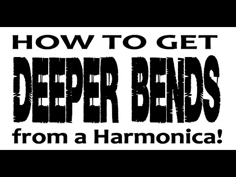 TWO WAYS TO GET EXTRA, DEEPER BENDS ON HARMONICA! - Brendan Power
