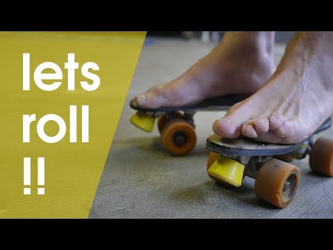 BAREFOOT ROLLER SKATING