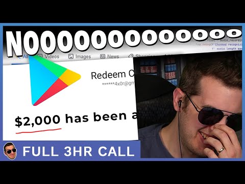 Scammer Begs Me Not To Redeem $2K (Full 3.5 Hour Call)