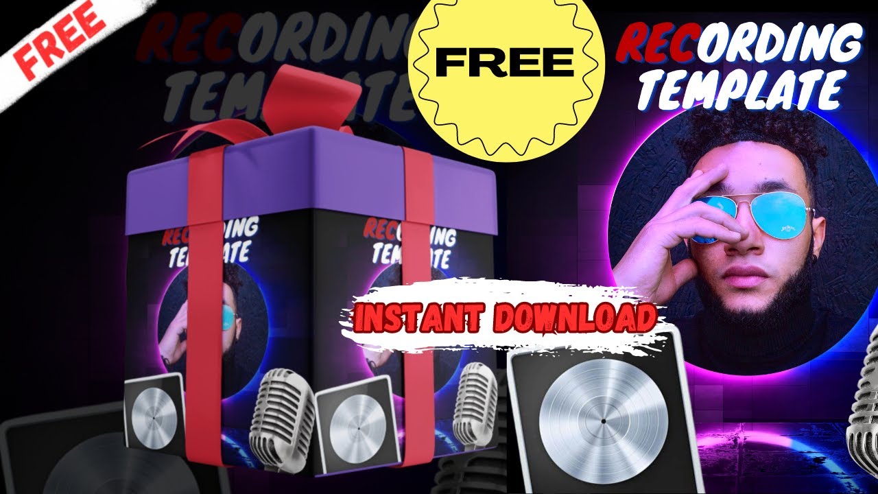 🎁 FREE Vocal Recording Template (DOWNLOAD)  🎙️🔴