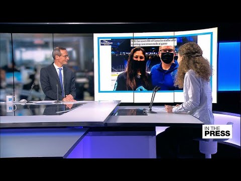 Ice hockey fan 'saves life' of team staffer after spotting cancerous mole at game • FRANCE 24